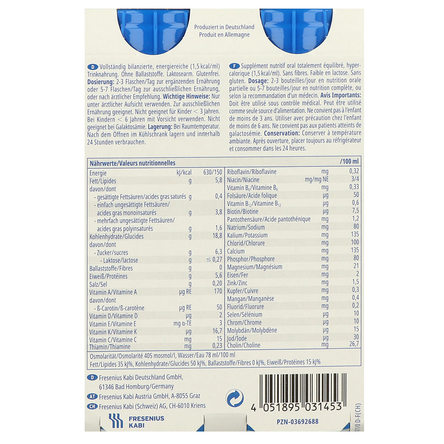 Fresubin ENERGY Drink Trinknahrung 6 x 4 x 200 ml Fresubin ENERGY Drink Trinknahrung 6 x 4 x 200 ml