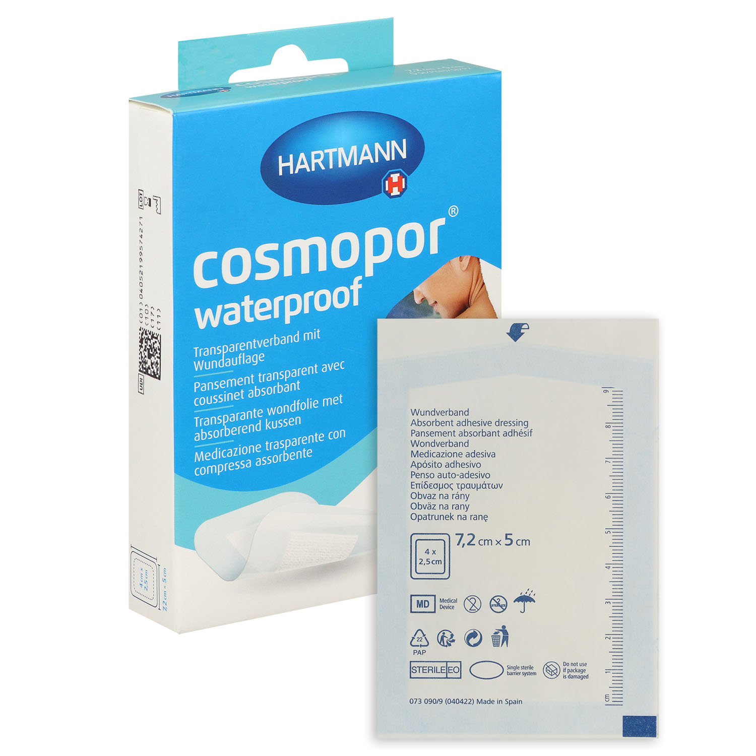 Cosmopor Waterproof, steriler wasserdichter Wundschnellverband