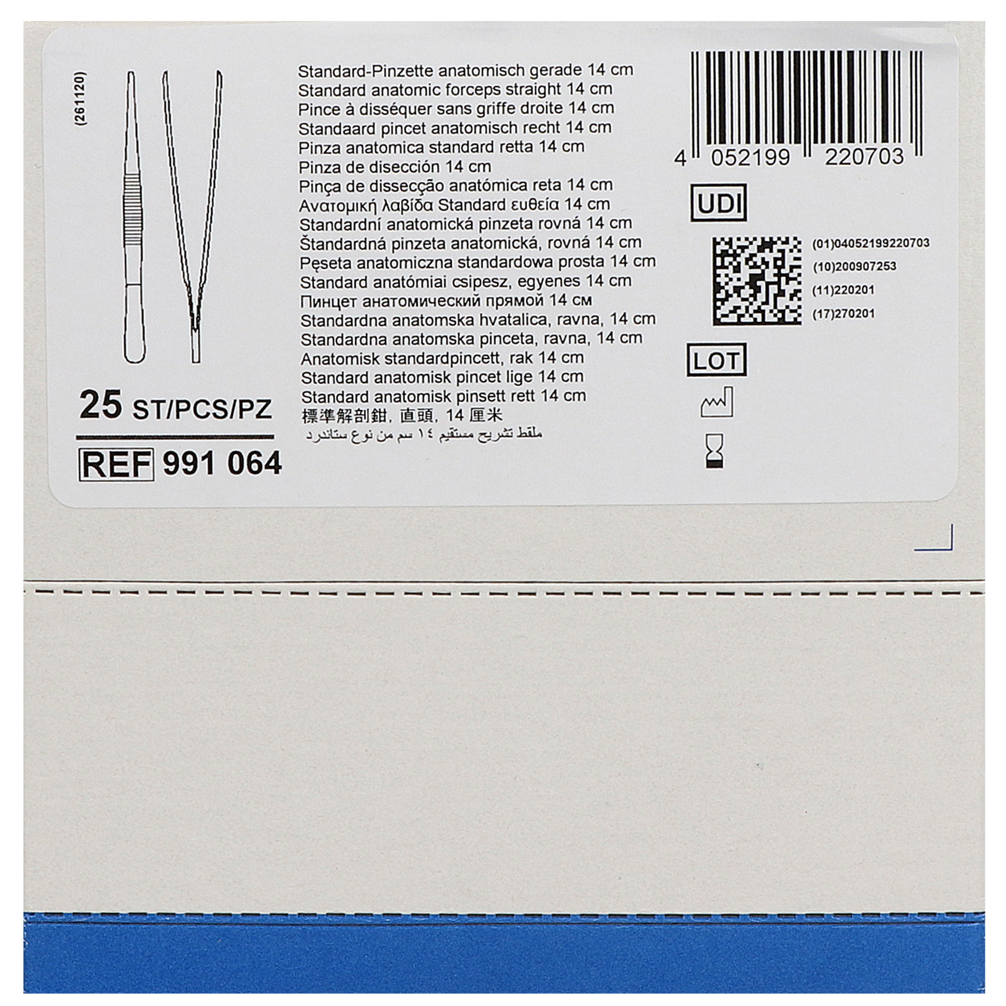 Peha-instrument Pinzetten, steril