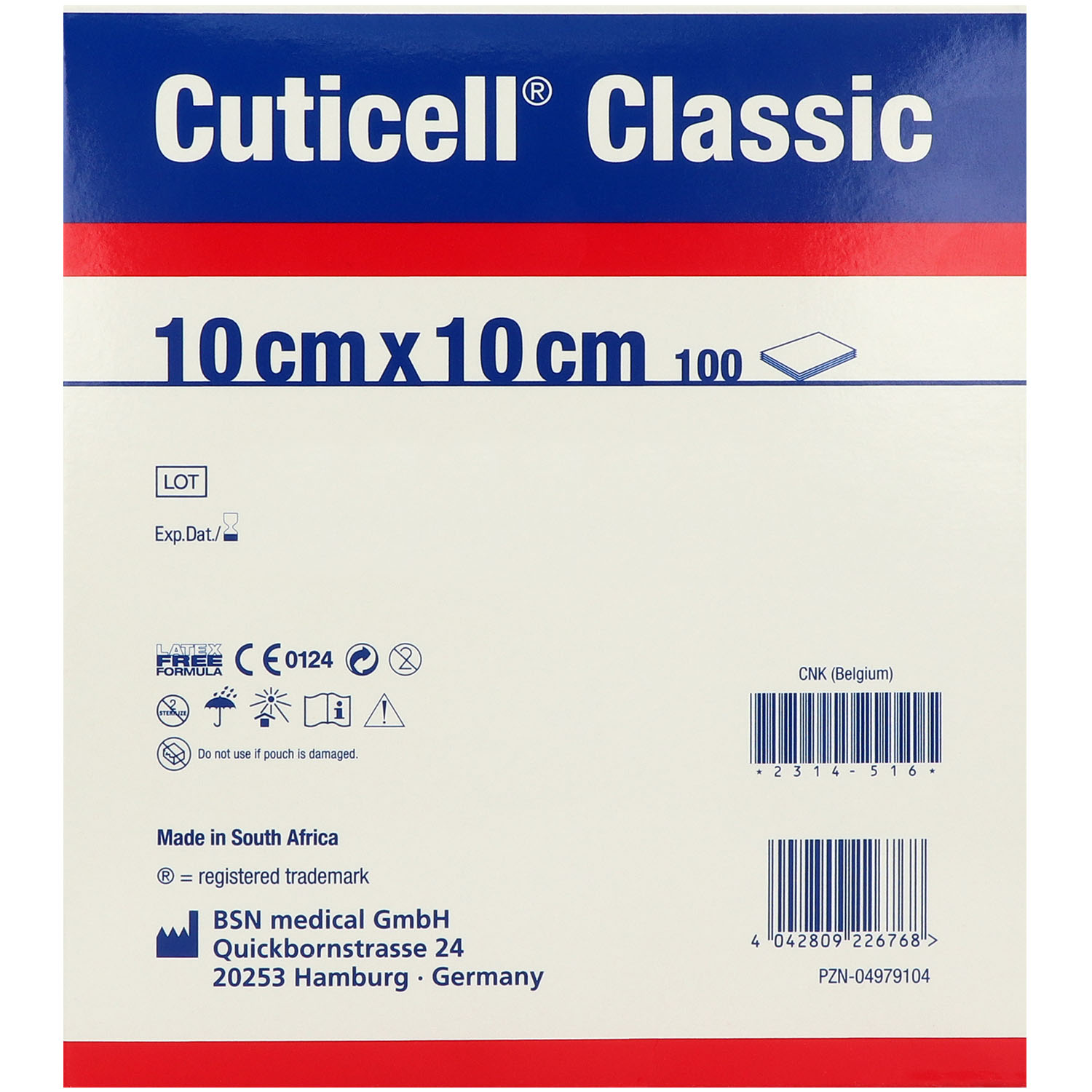 Cuticell Classic Wundgaze