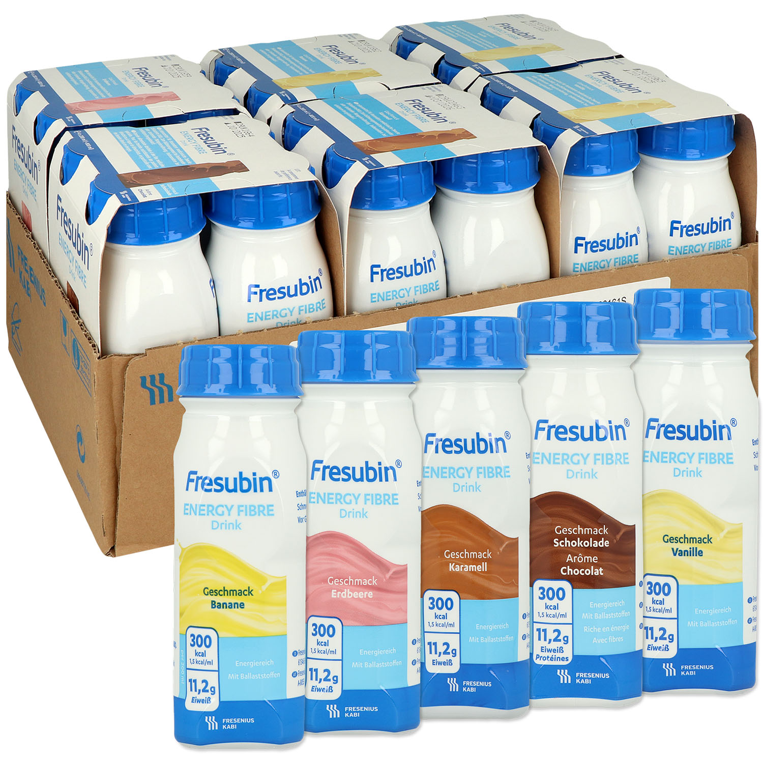 Fresubin ENERGY FIBRE Drink Trinknahrung 6 x 4 x 200 ml