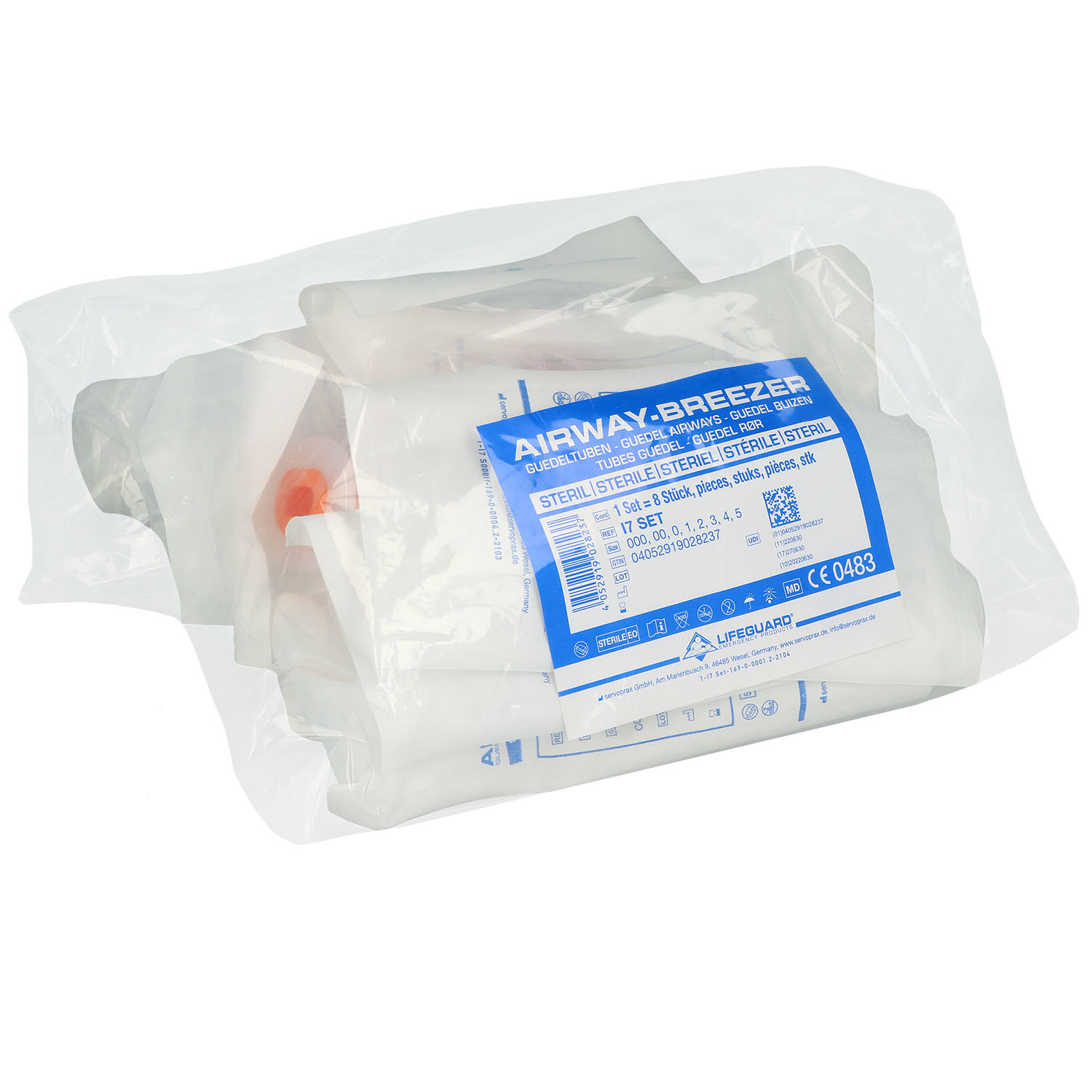 Airway Breezer Guedeltuben Set unsteril | PraxisPanda