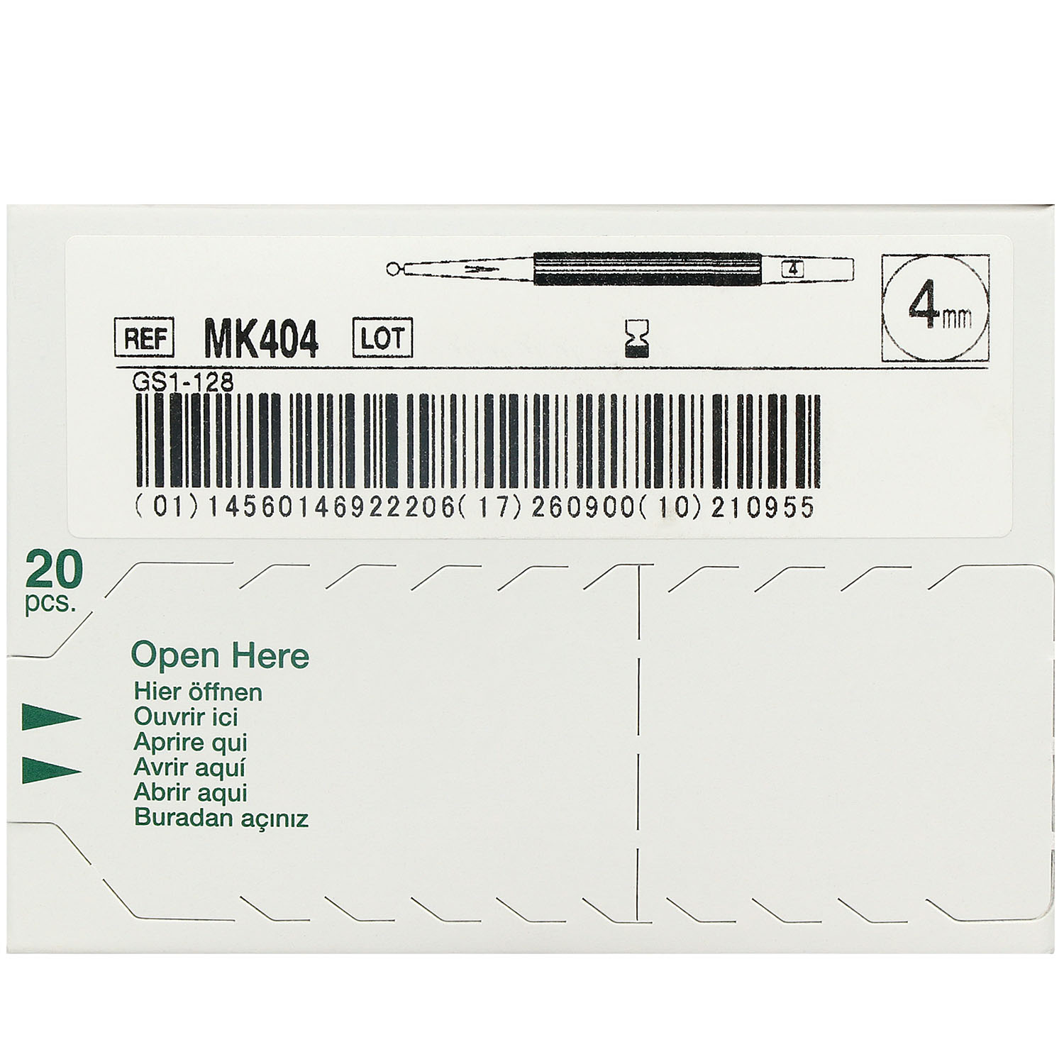 Kai Hautkürette Dermal Curette
