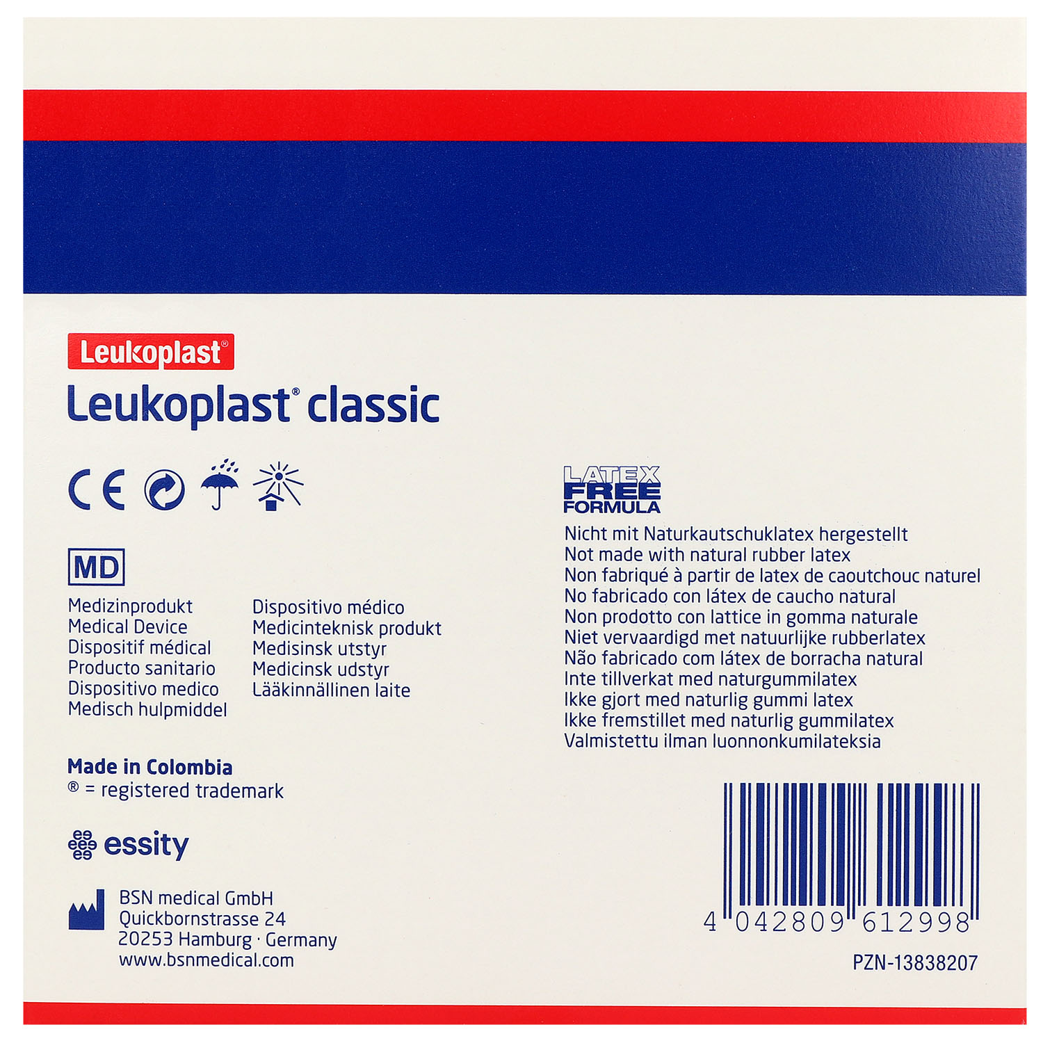 LEUKOPLAST Classic Pflaster