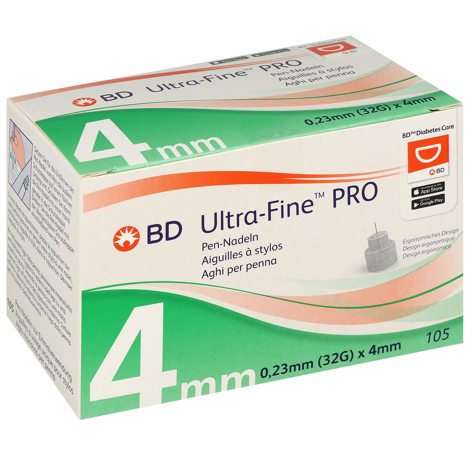 BD Ultra-fine Pro Pen-Nadeln