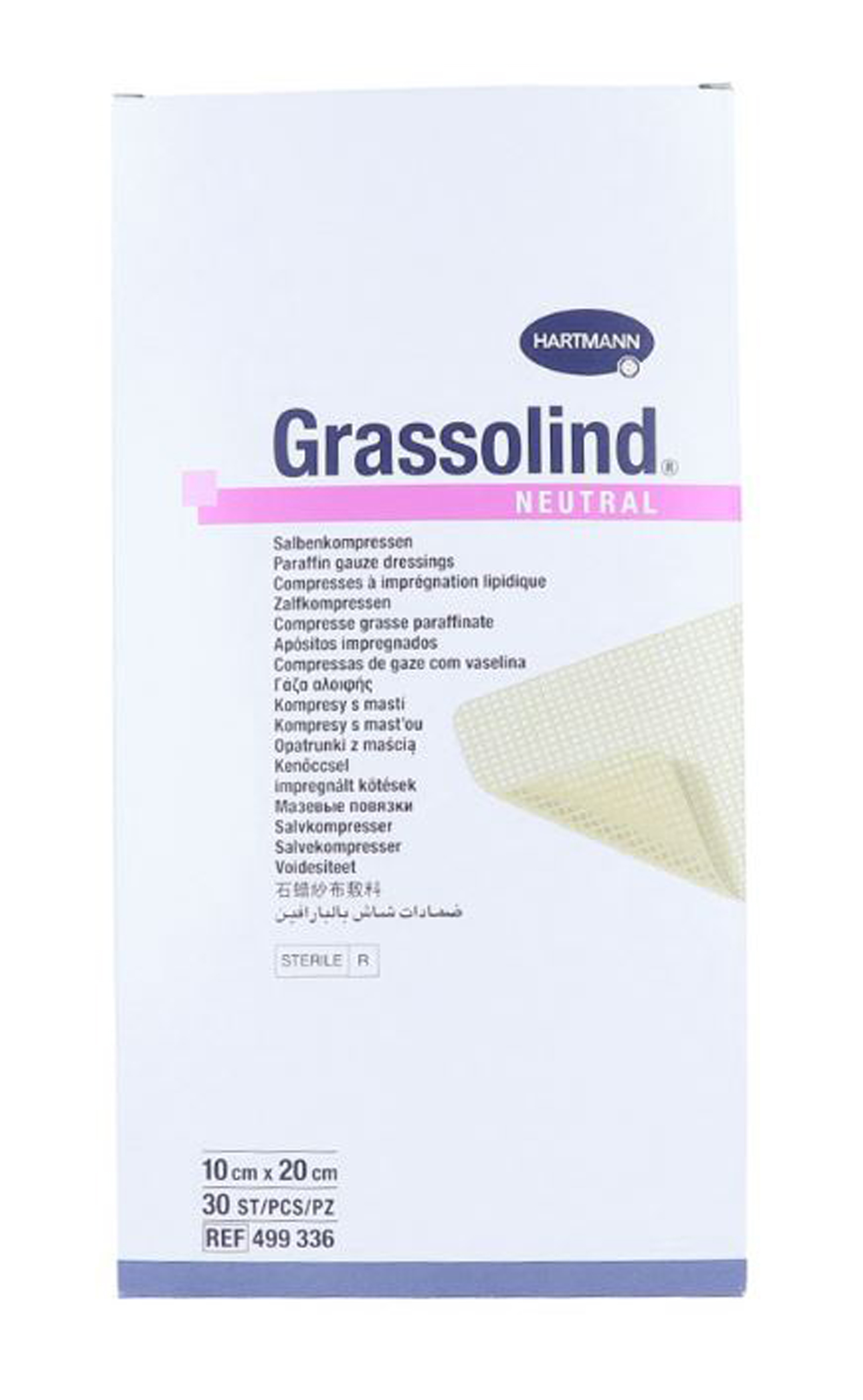 Grassolind wirkstofffreie Salbenkompressen Grassolind wirkstofffreie Salbenkompressen