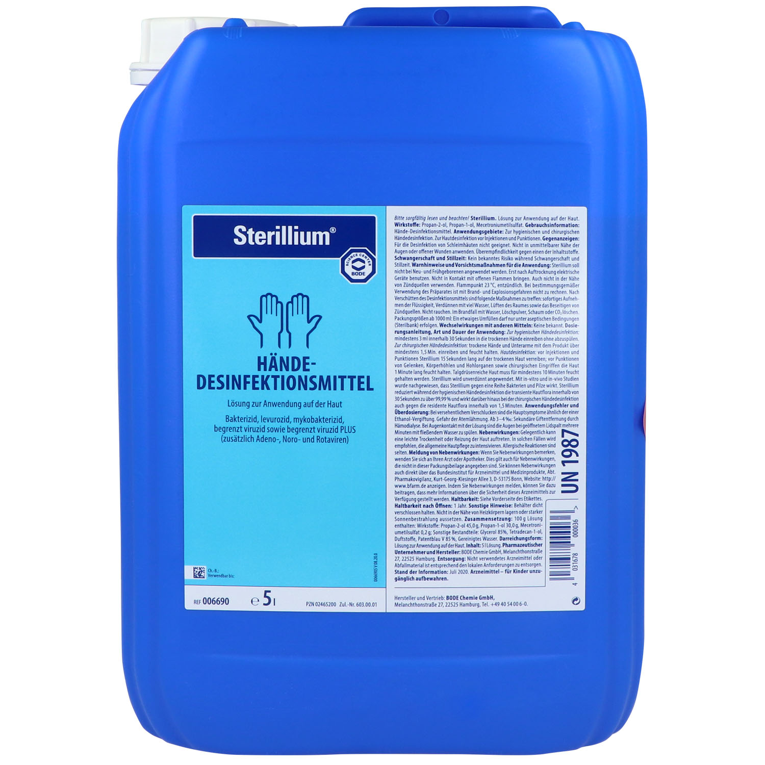 Bode Sterillium 5000 ml (5 L) Händedesinfektion