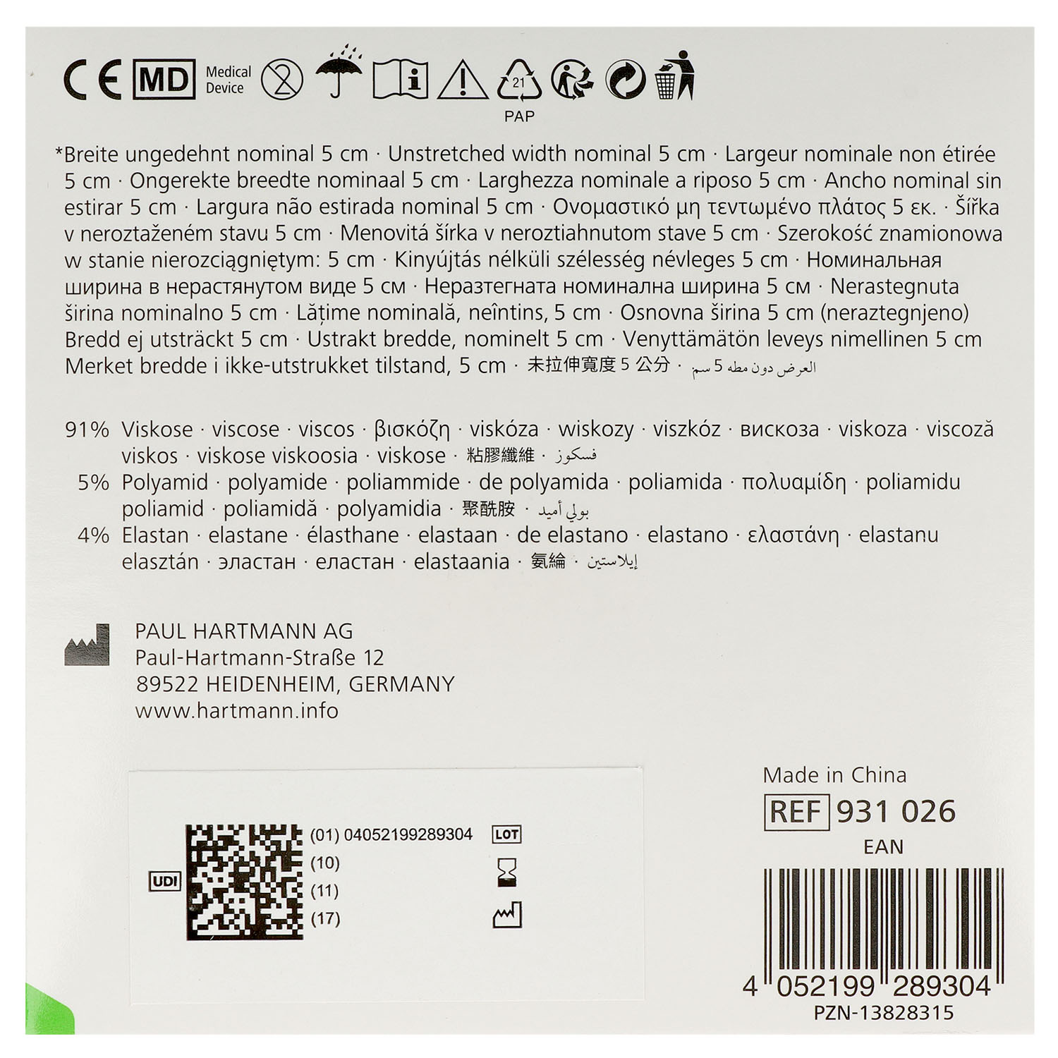 Coverflex fast Schlauchverband
