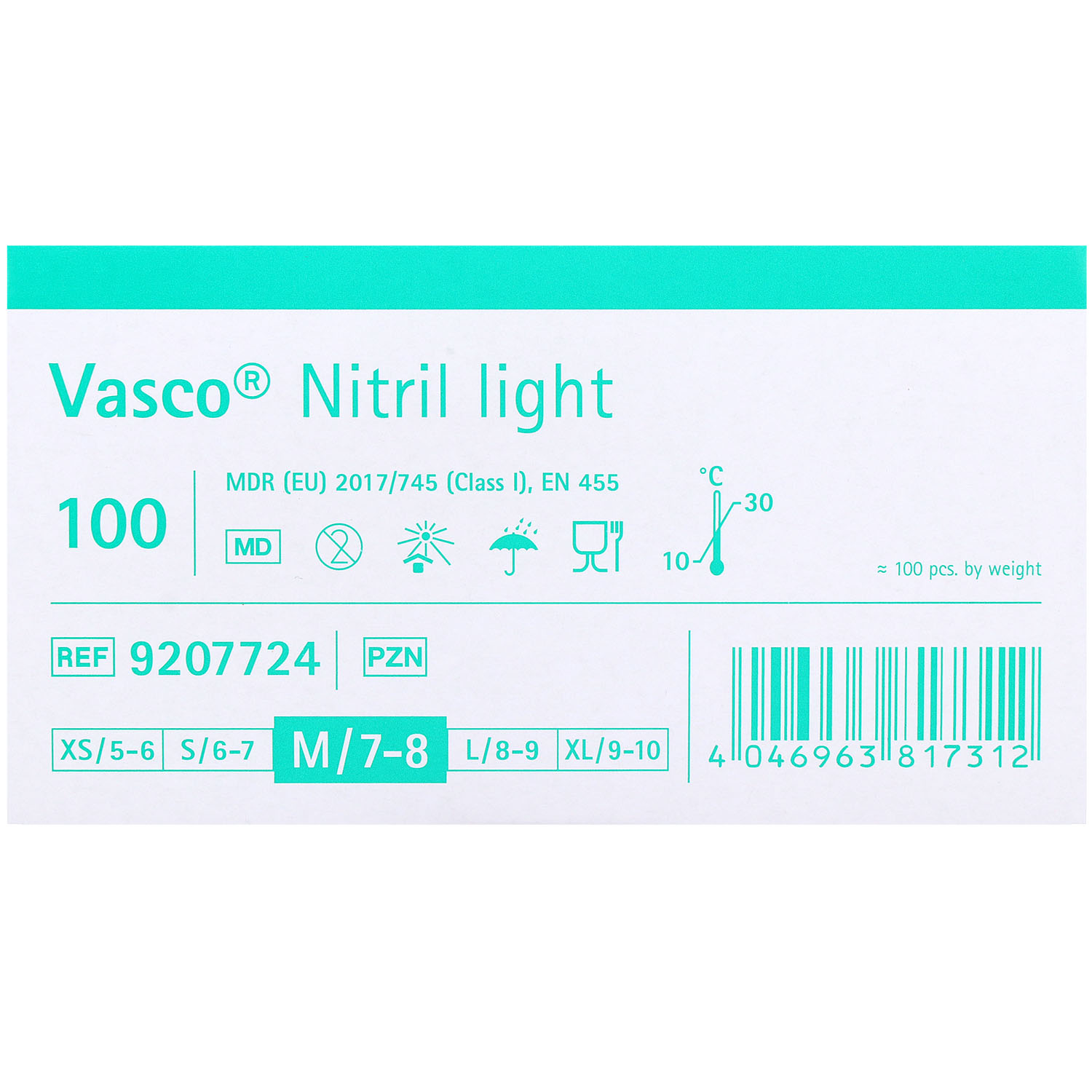 VASCO Nitril light Untersuchungshandschuhe VASCO Nitril light Untersuchungshandschuhe
