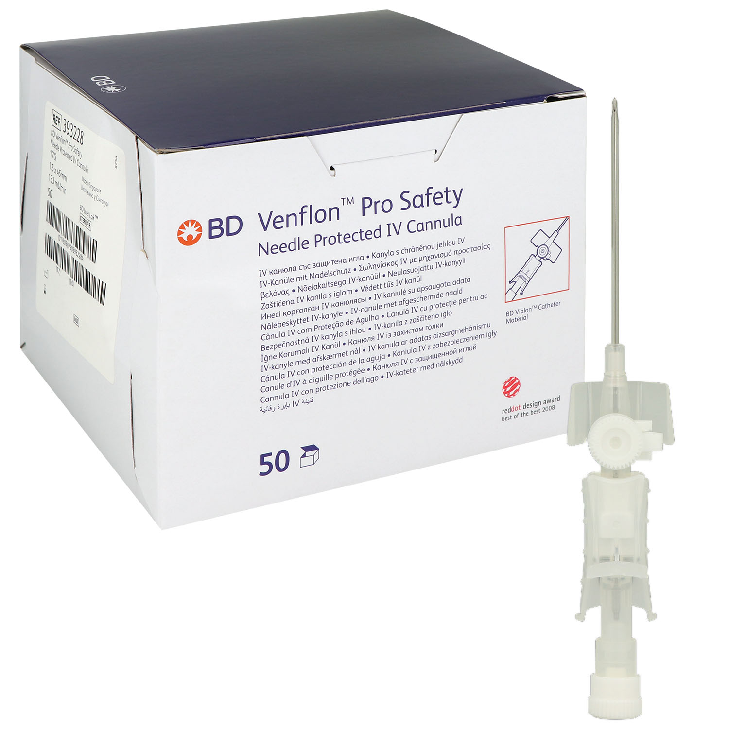BD Venflon Pro Safety Sicherheitsvenenverweilkatheter