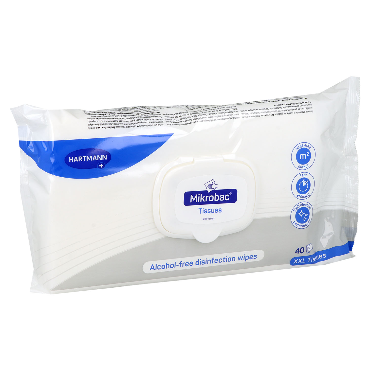 Mikrobac Tissues Flächendesinfektion Flow-Pack