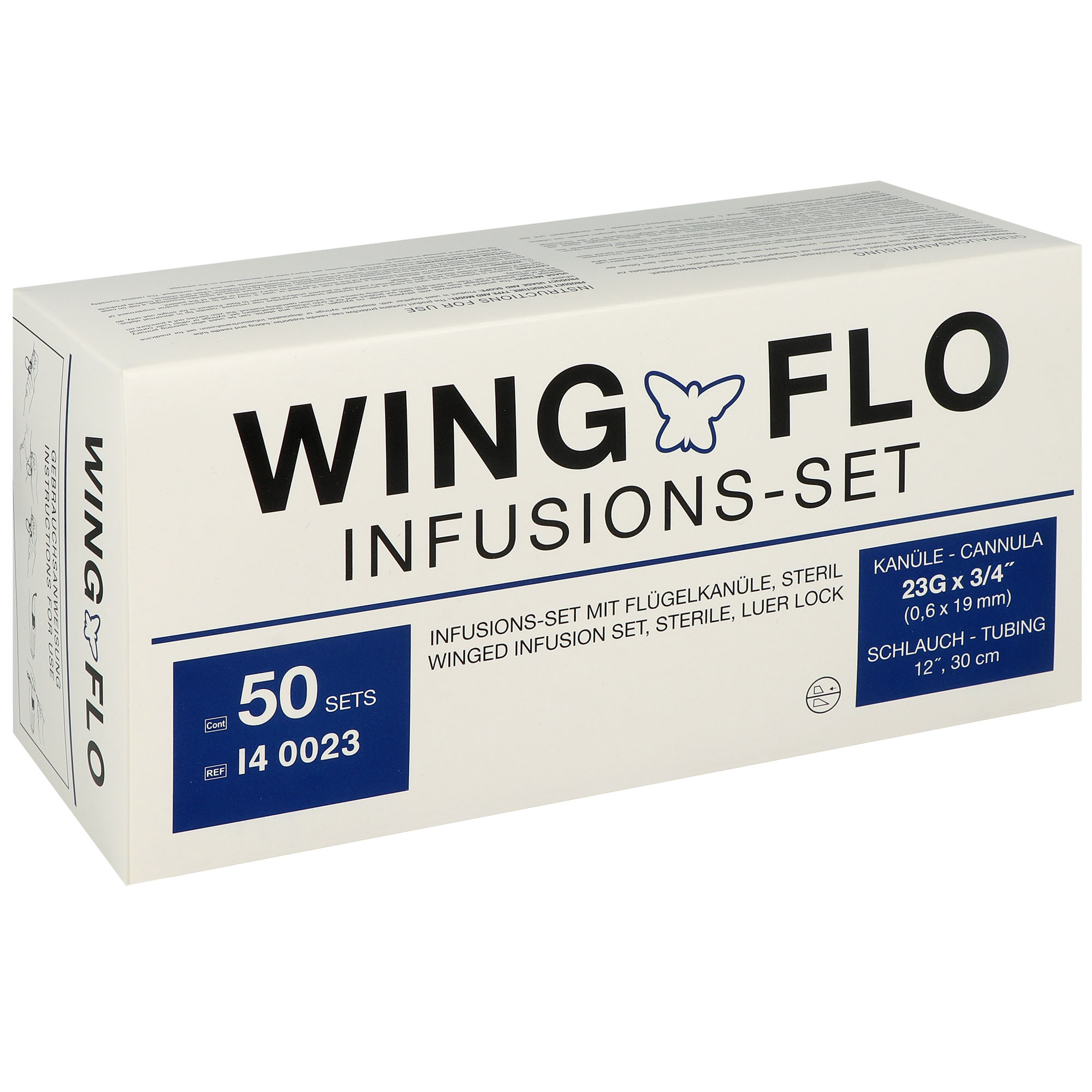 Wing-Flo Infusionsbesteck Venenpunktionskanüle