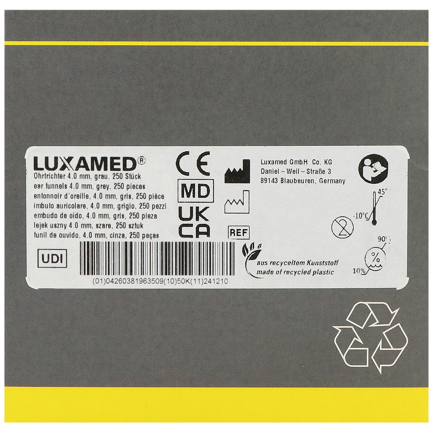 Luxamed Einmal-Ohrtrichter