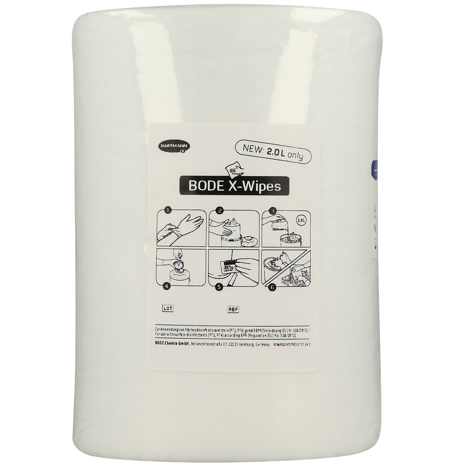 BODE X-Wipes Desinfektionstücher