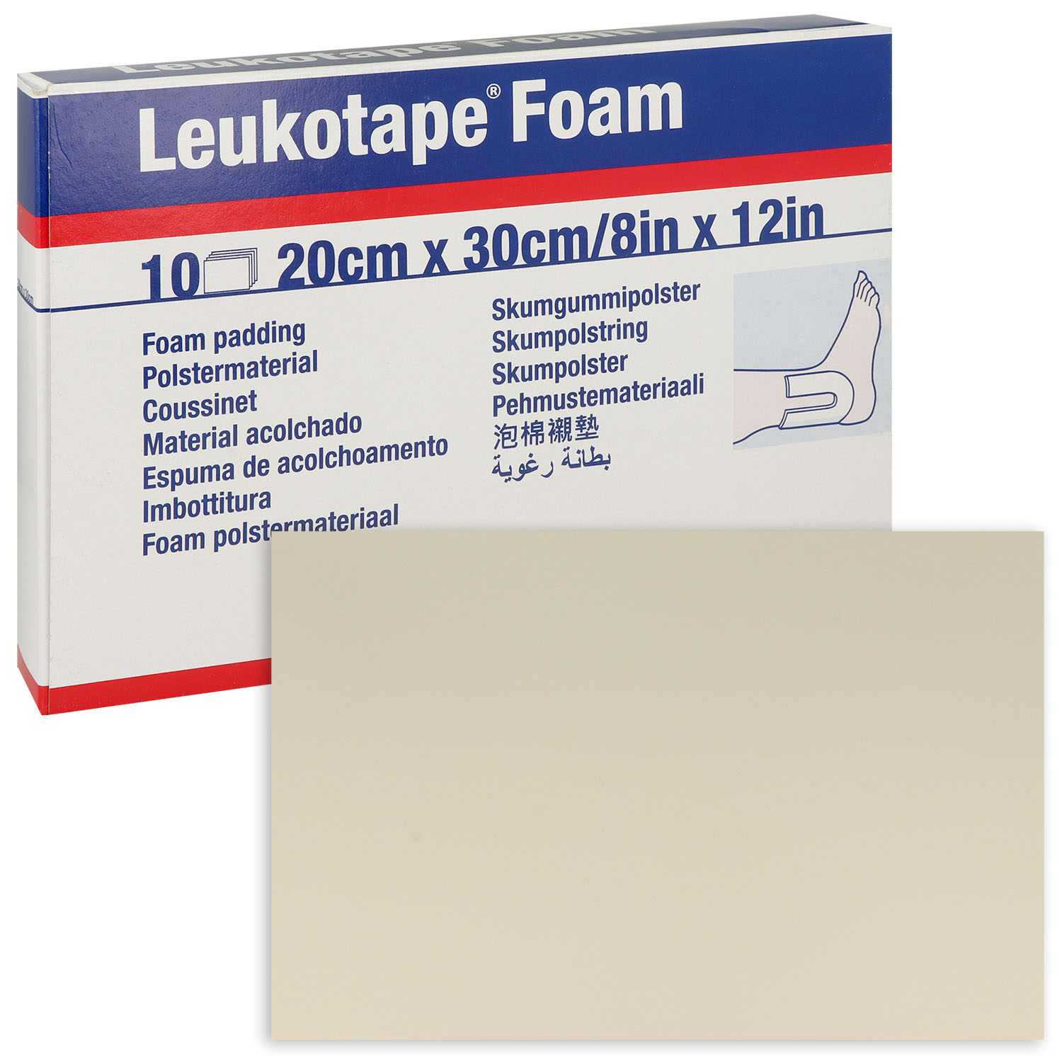 Leukotape Foam Polstermaterial