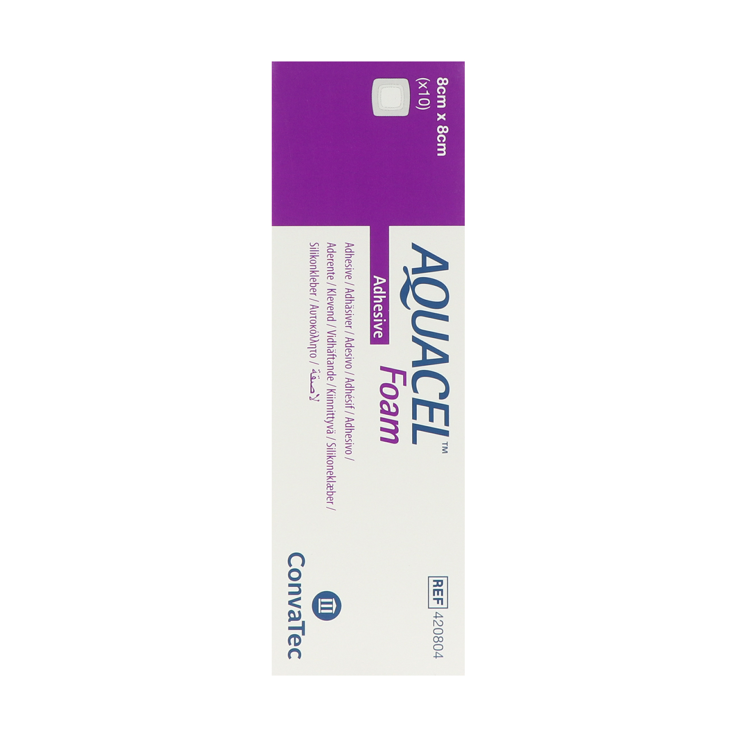 Aquacel Foam adhäsiv, haftender Schaumverband Aquacel Foam adhäsiv, haftender Schaumverband