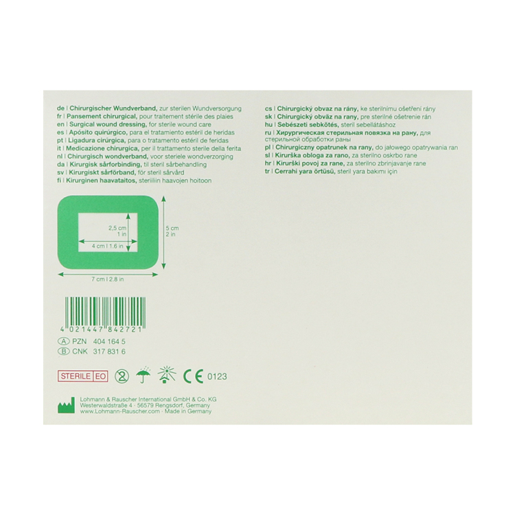 Curapor chirurgischer Wundverband, steril