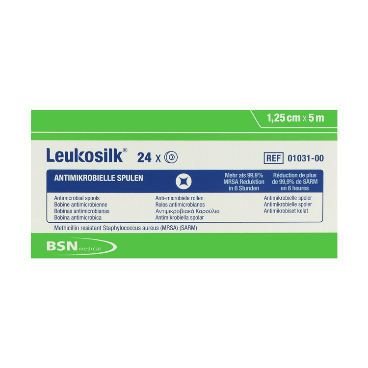 Leukosilk Fixierpflaster, Rollenpflaster