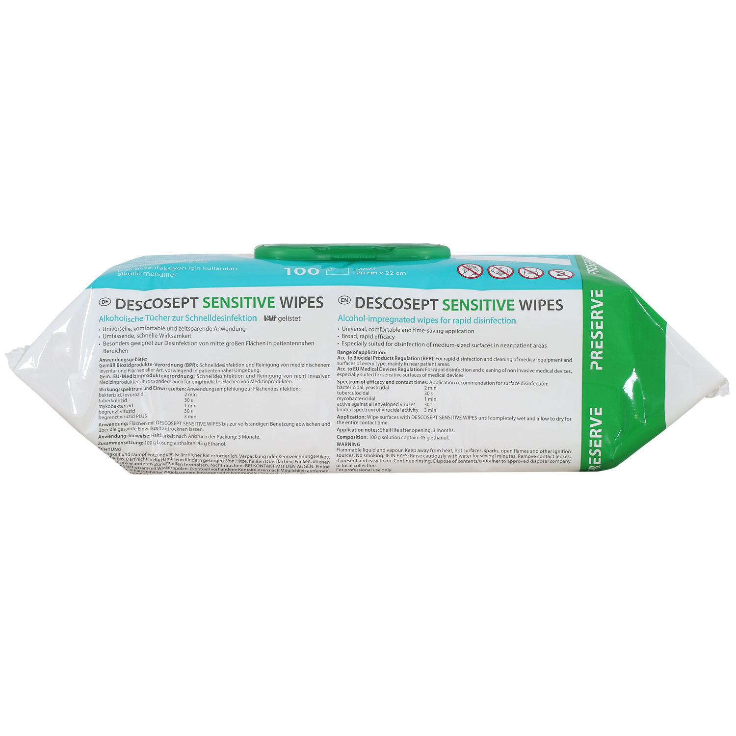 DESCOSEPT Sensitive Wipes