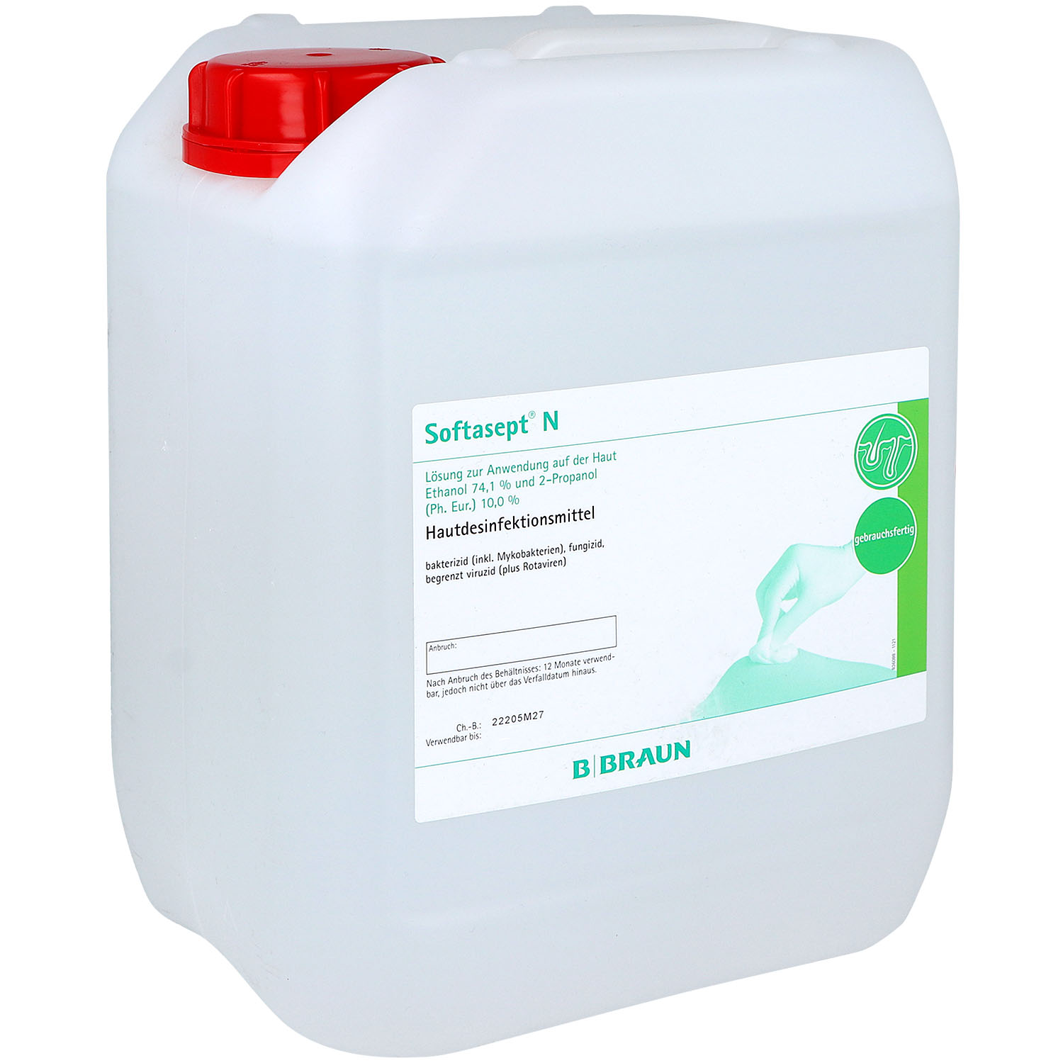 Softasept N 5 Liter farbloses Desinfektionsmittel