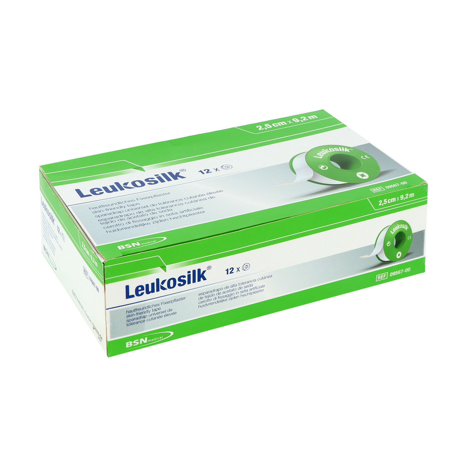 Leukosilk Fixierpflaster, Rollenpflaster