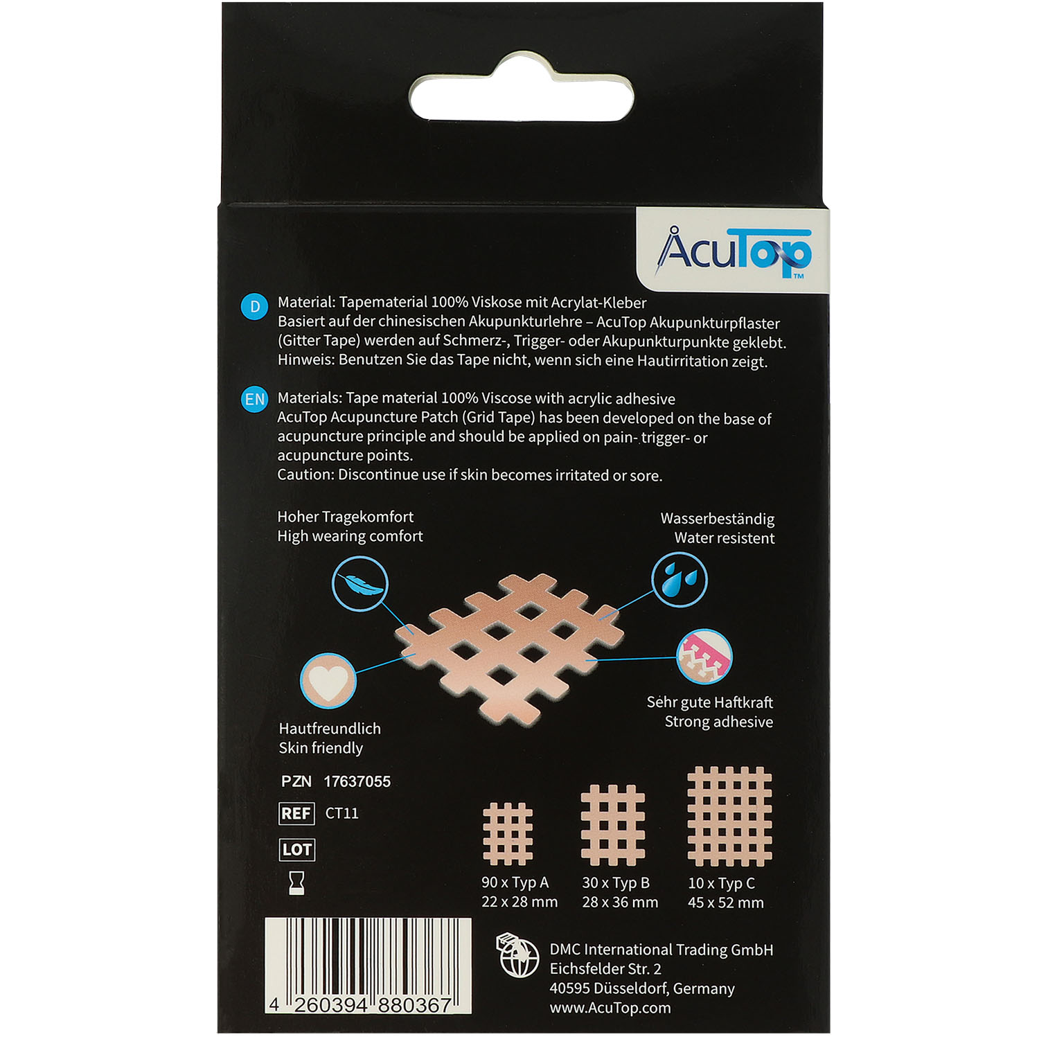 AcuTop Gitter Tape Typ ABC MixBox
