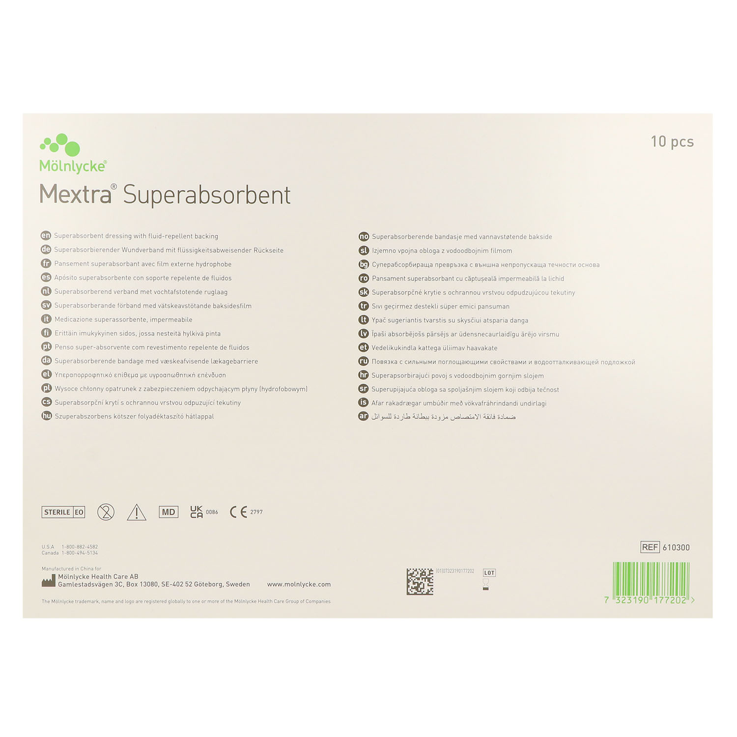 MEXTRA Superabsorbent Verband