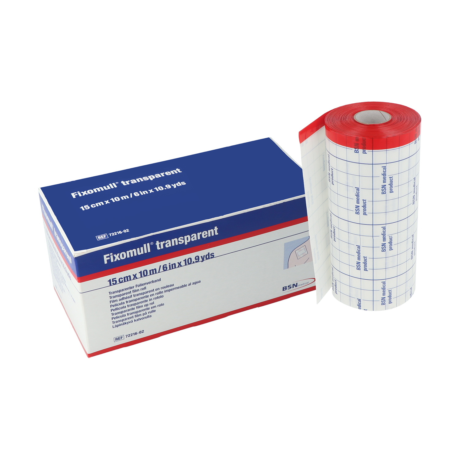 Fixomull 10 m x 15 cm transparent (1 St.)