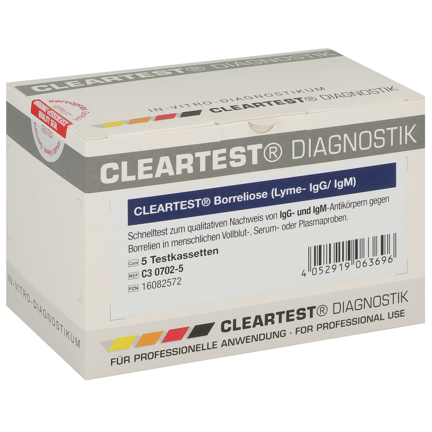 Cleartest Borreliose Schnelltest