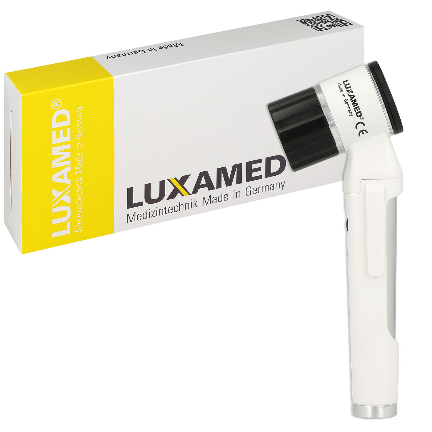 LuxaScope Dermatoskop CCT LED 2.5 V Kontaktscheibe mit Skalierung