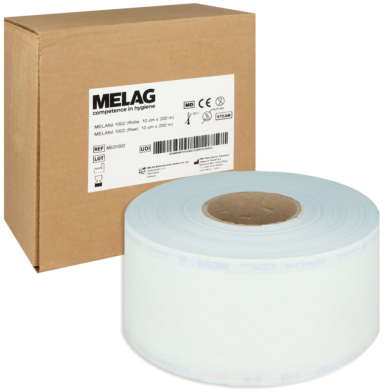 MELAfol Sterilisationsschlauch