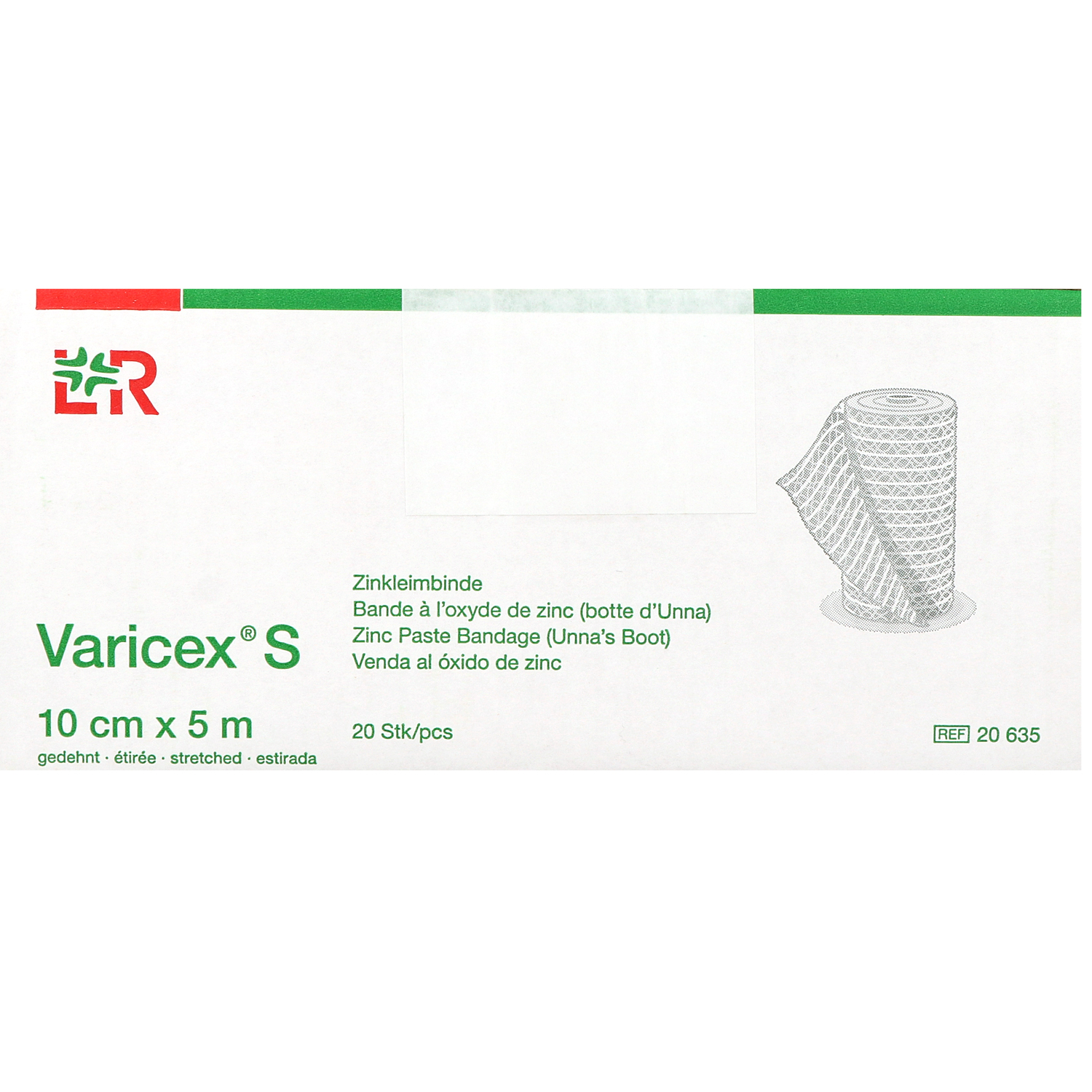 VARICEX S Zinkleimbinde von Lohmann & Rauscher