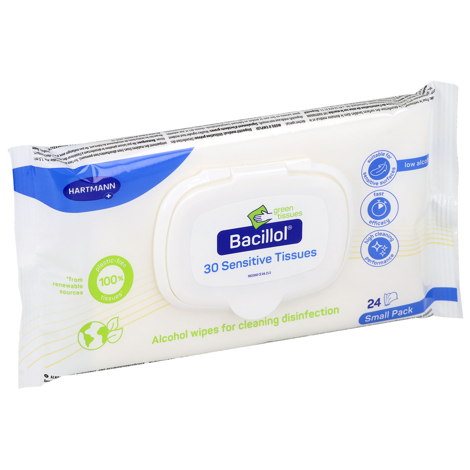 Bacillol 30 Sensitive Green Tissues