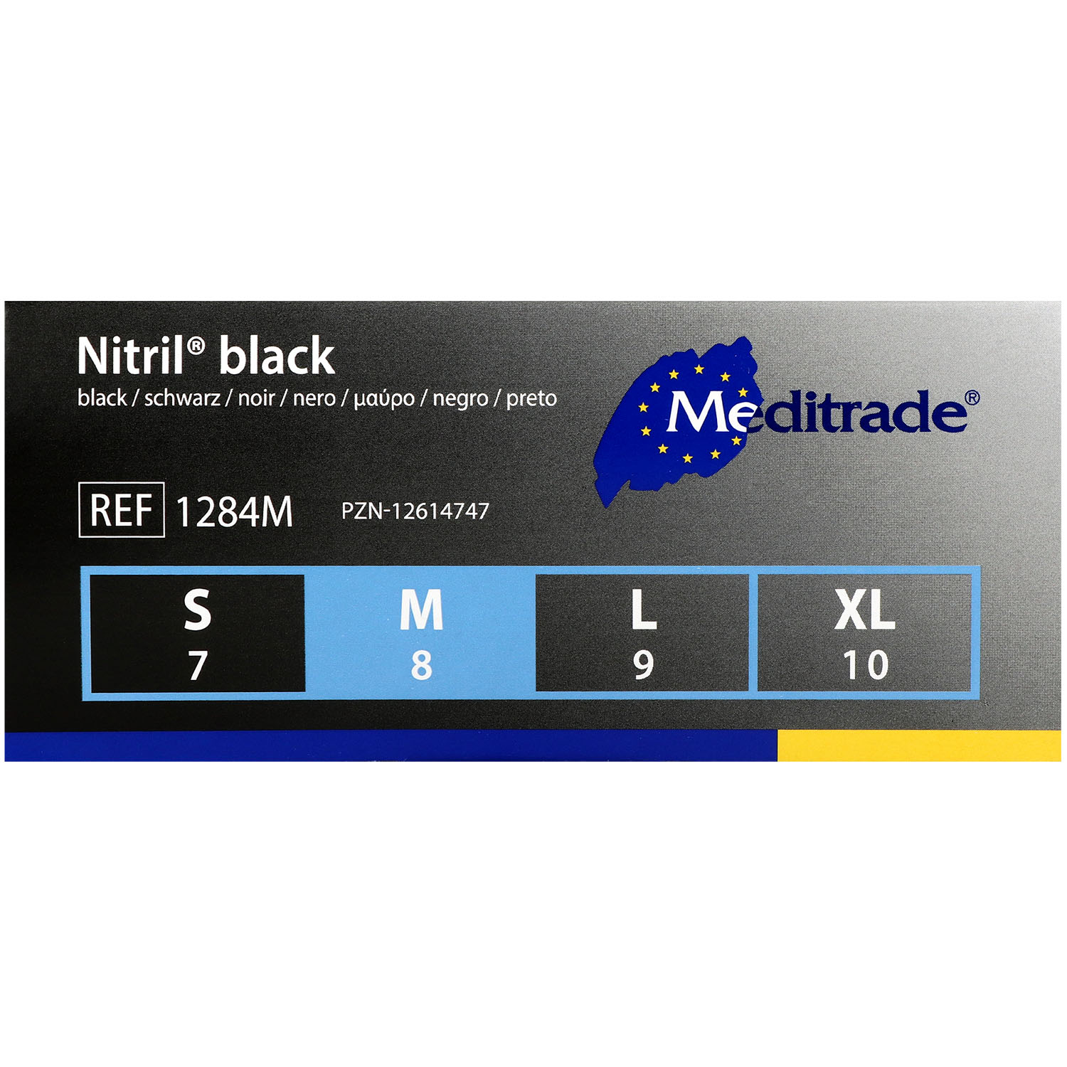 Nitril Black Nitrilhandschuhe puderfrei schwarz