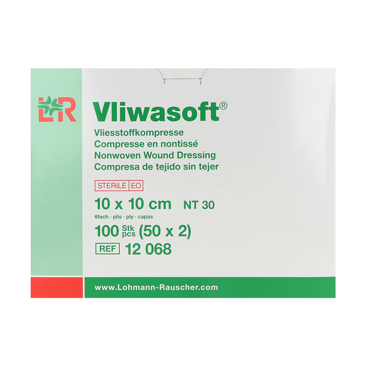 Vliwasoft Vliesstoffkompressen steril