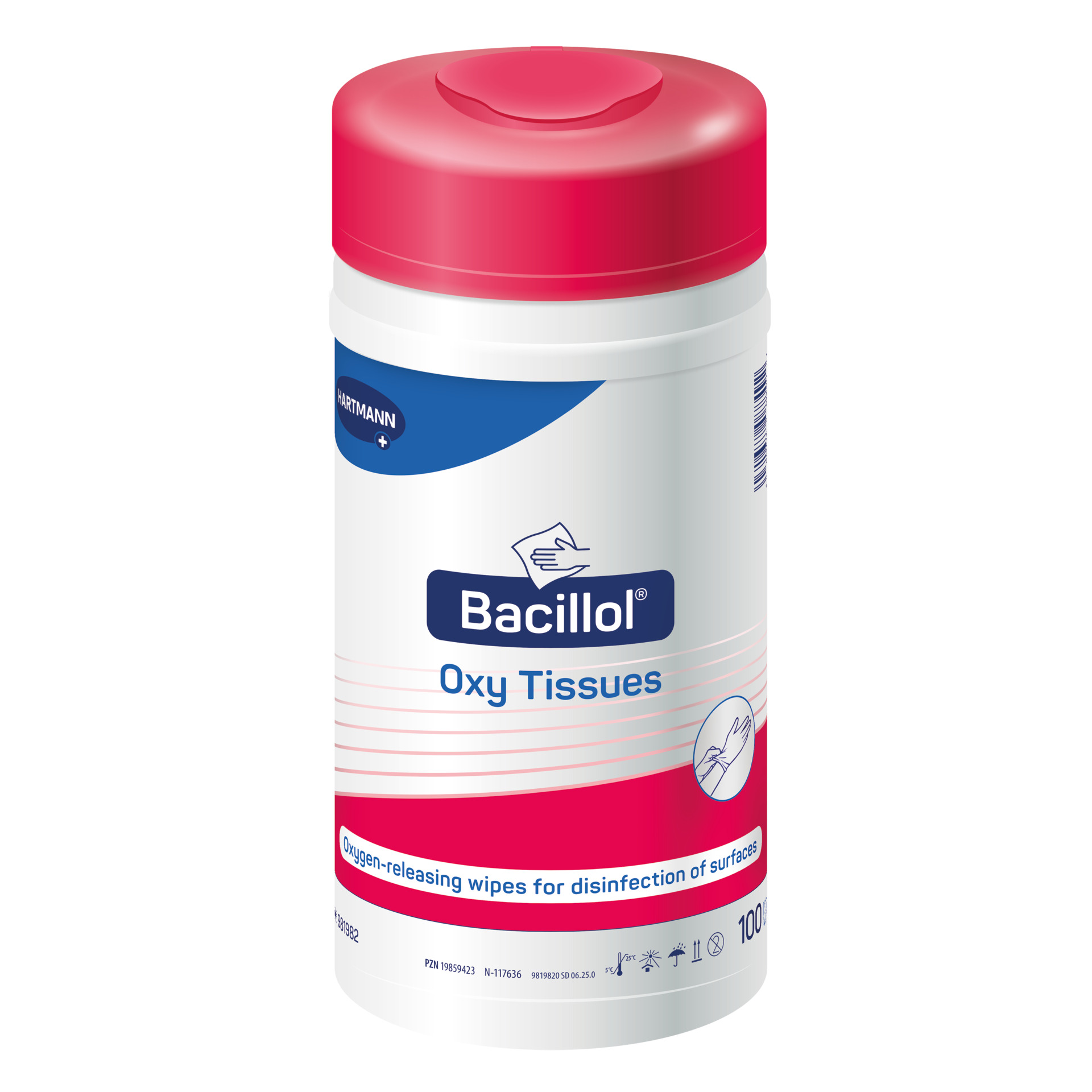 Bacillol Oxy Tissues Spenderdose - 100 St.