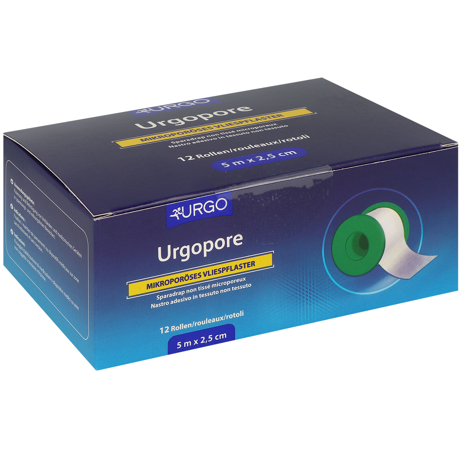 Urgopore mikroporöses Vlies-Rollenpflaster 