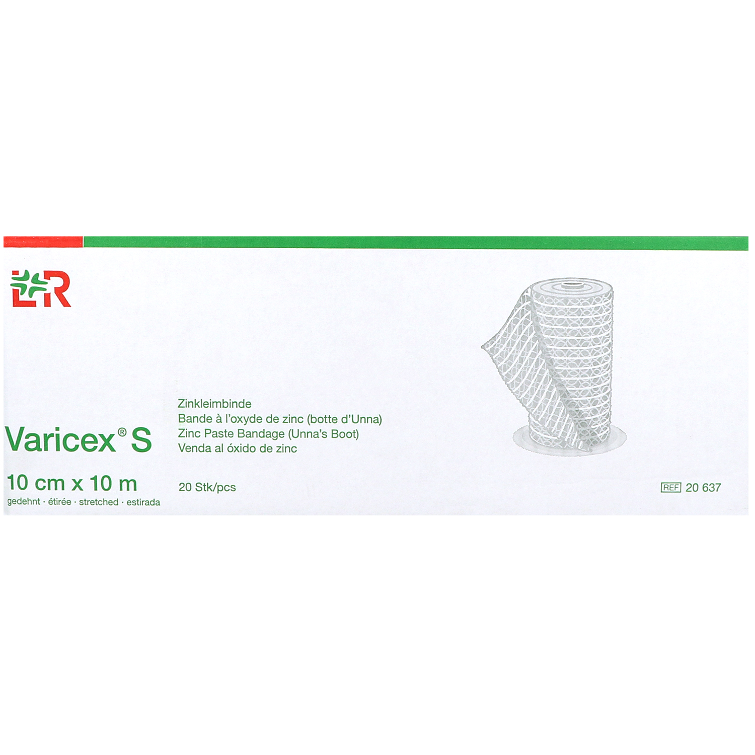 VARICEX S Zinkleimbinde von Lohmann & Rauscher