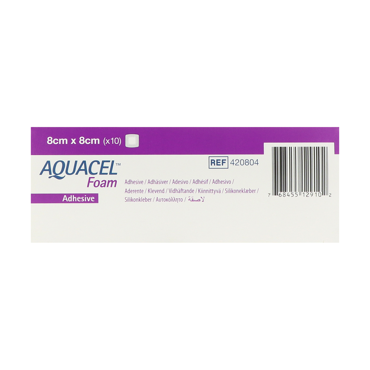 Aquacel Foam adhäsiv, haftender Schaumverband Aquacel Foam adhäsiv, haftender Schaumverband