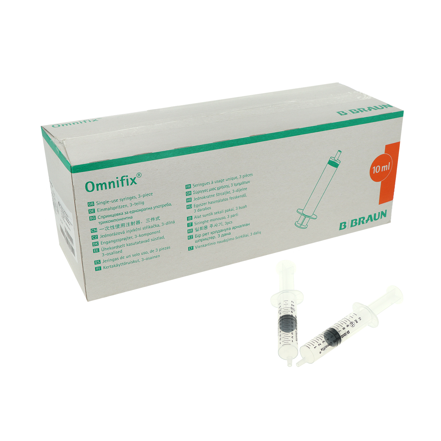 Omnifix Solo Luer 10 ml - exzentrisch - 100 Stück