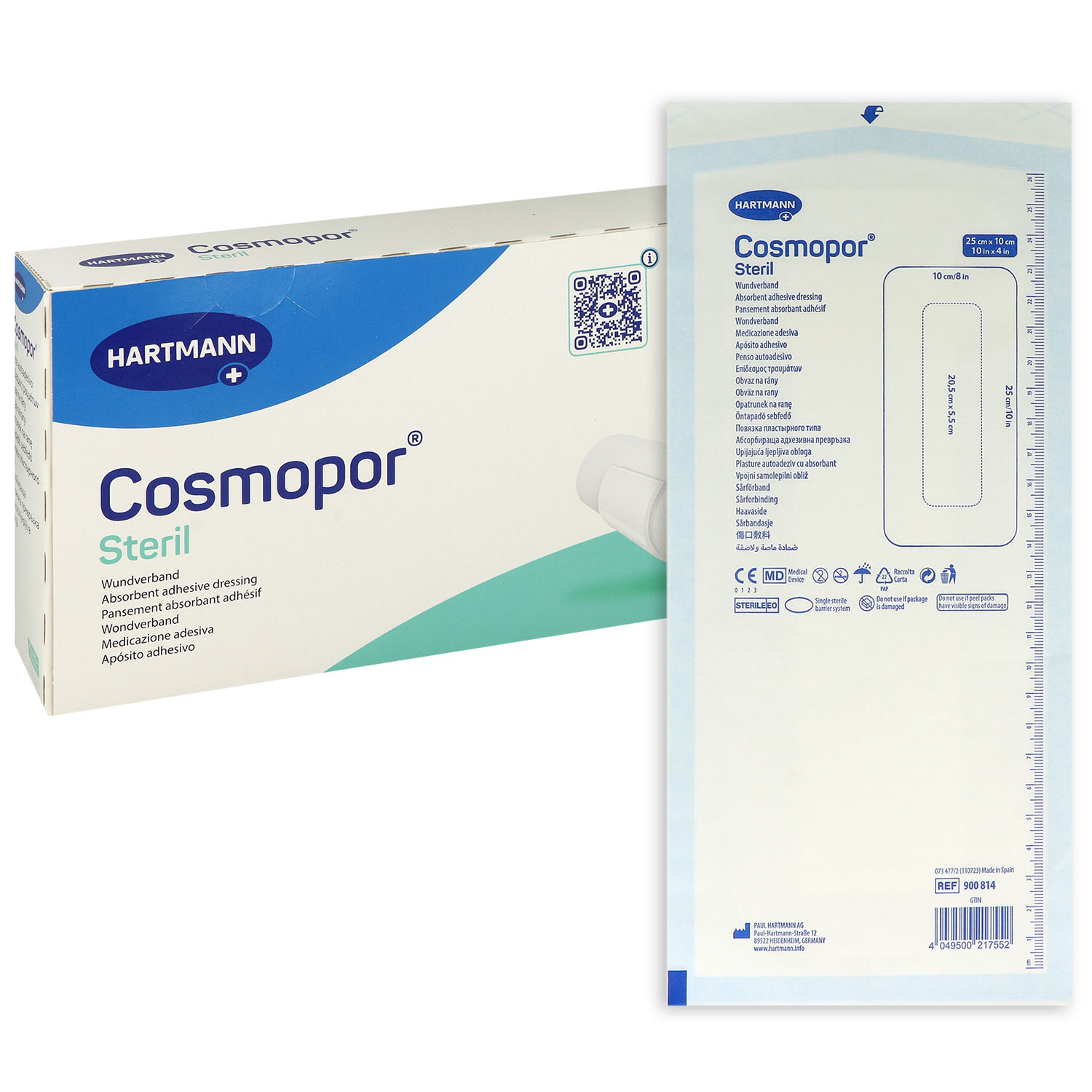 Cosmopor steril, selbstklebender Wundverband