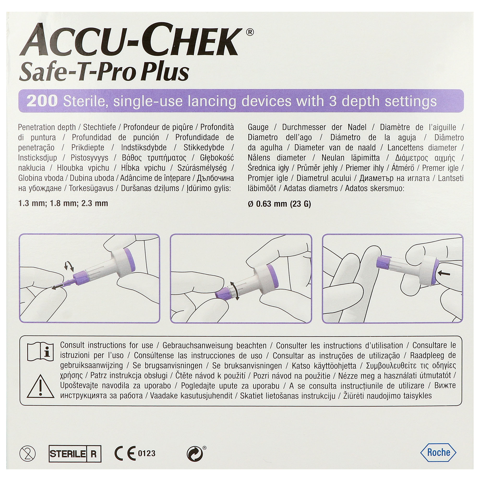 Accu-Chek Safe T Pro Plus Blutlanzetten