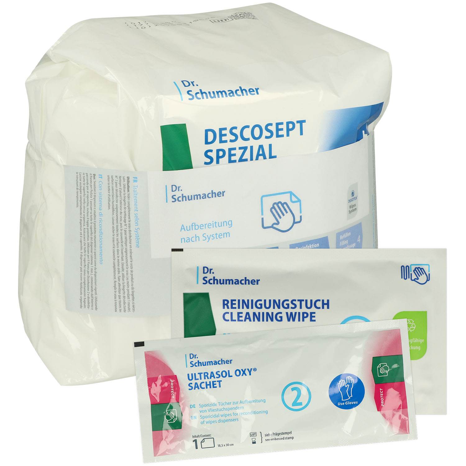 Descosept spezial Wipes - Nachfüllpack mit 100 Tüchern