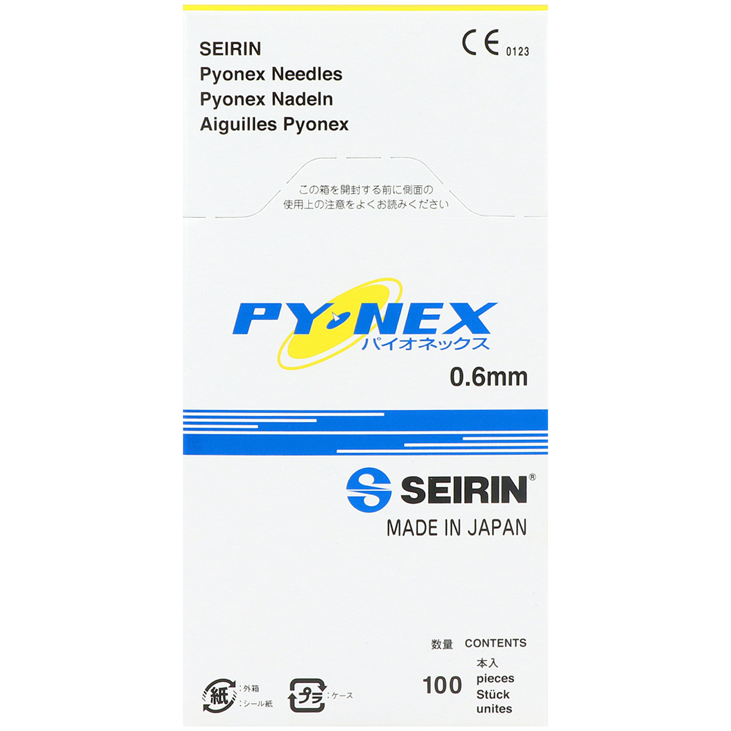 Seirin New Pyonex Akupunkturnadel, Langzeitnadel