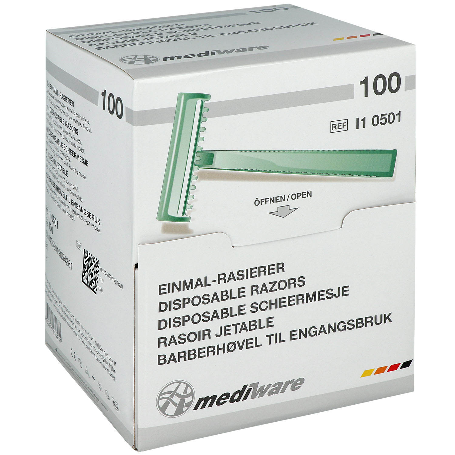 Einmalrasierer Mediware 100 St.