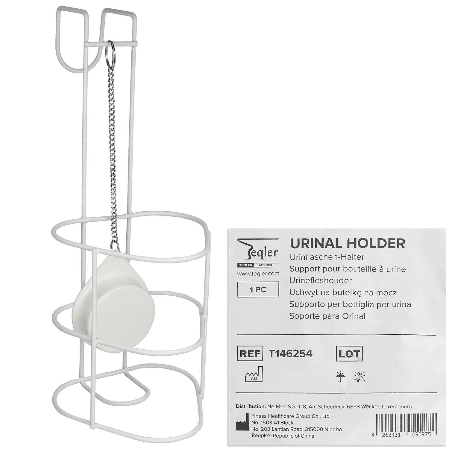 Teqler Urinflaschenhalterung - 1 St.