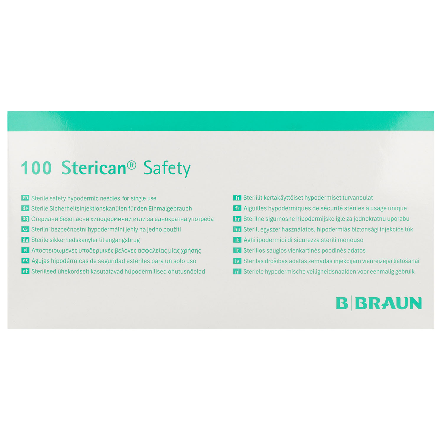 Sterican Safety Sicherheits-Einmalkanülen - 100 St.