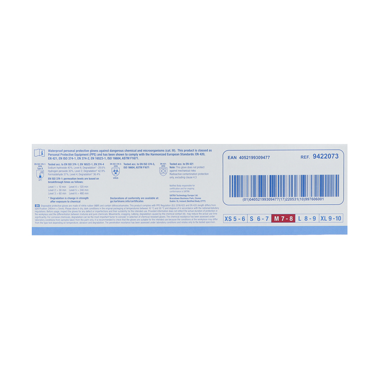 Peha-soft nitrile white Untersuchungshandschuhe, puderfrei