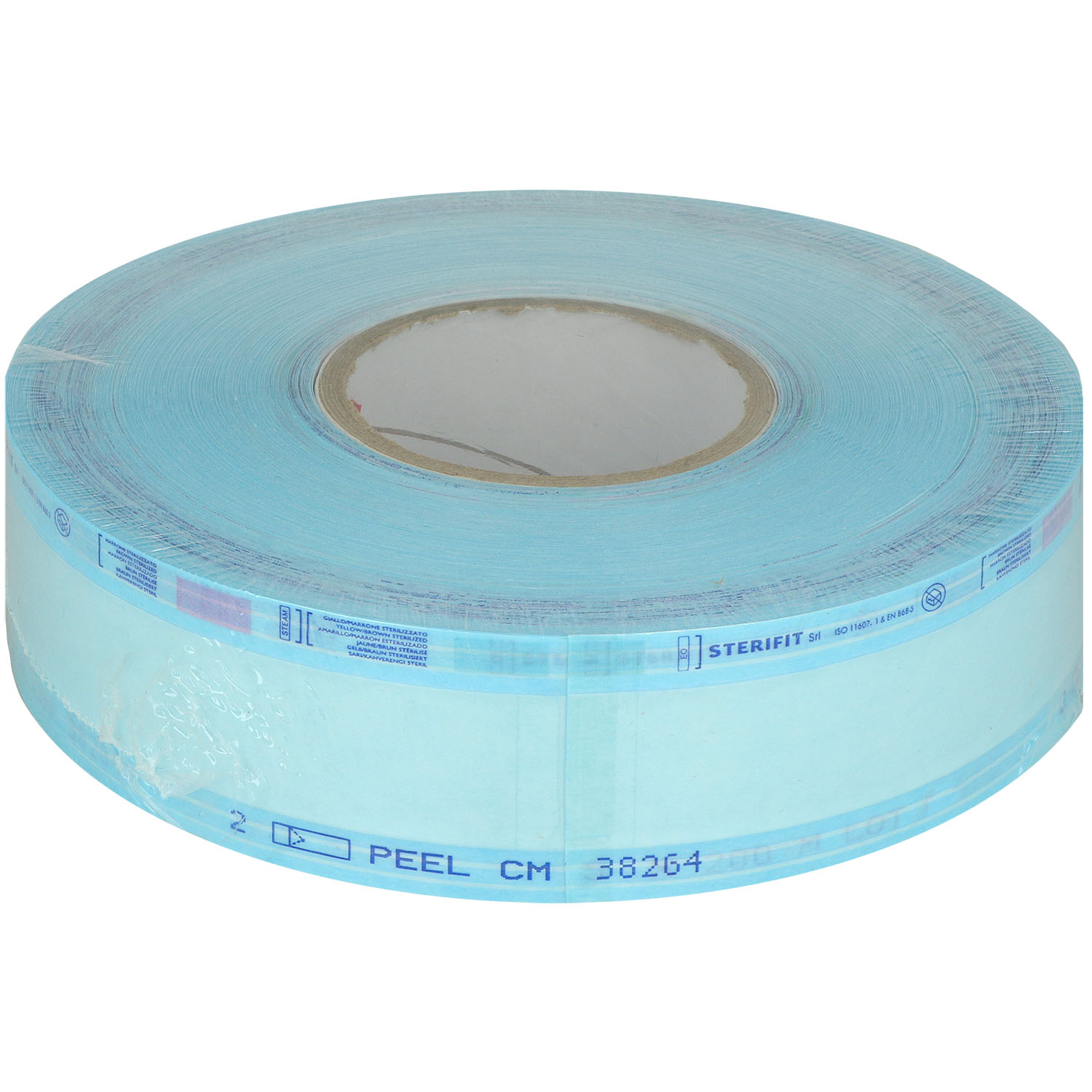 Sterilisationsfolie mit Dampf 50 mm x 200 m - 1 Rolle