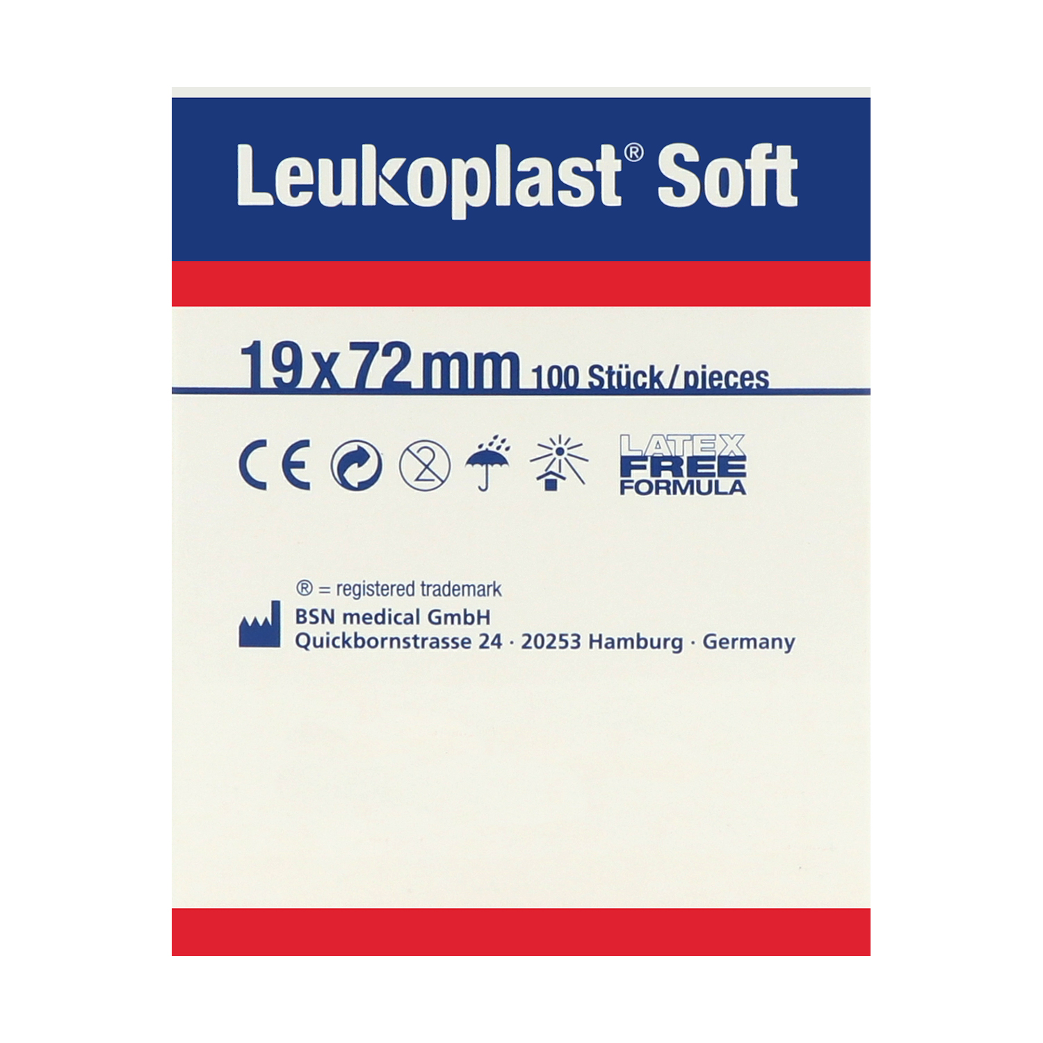 Leukoplast soft strips Wundpflaster, Streifen